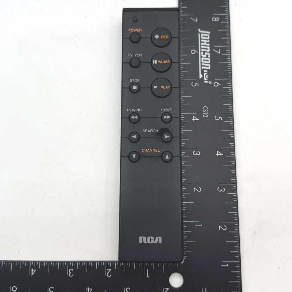RCA Remote Control TV VCR Player Replacement Black‎ M9J9